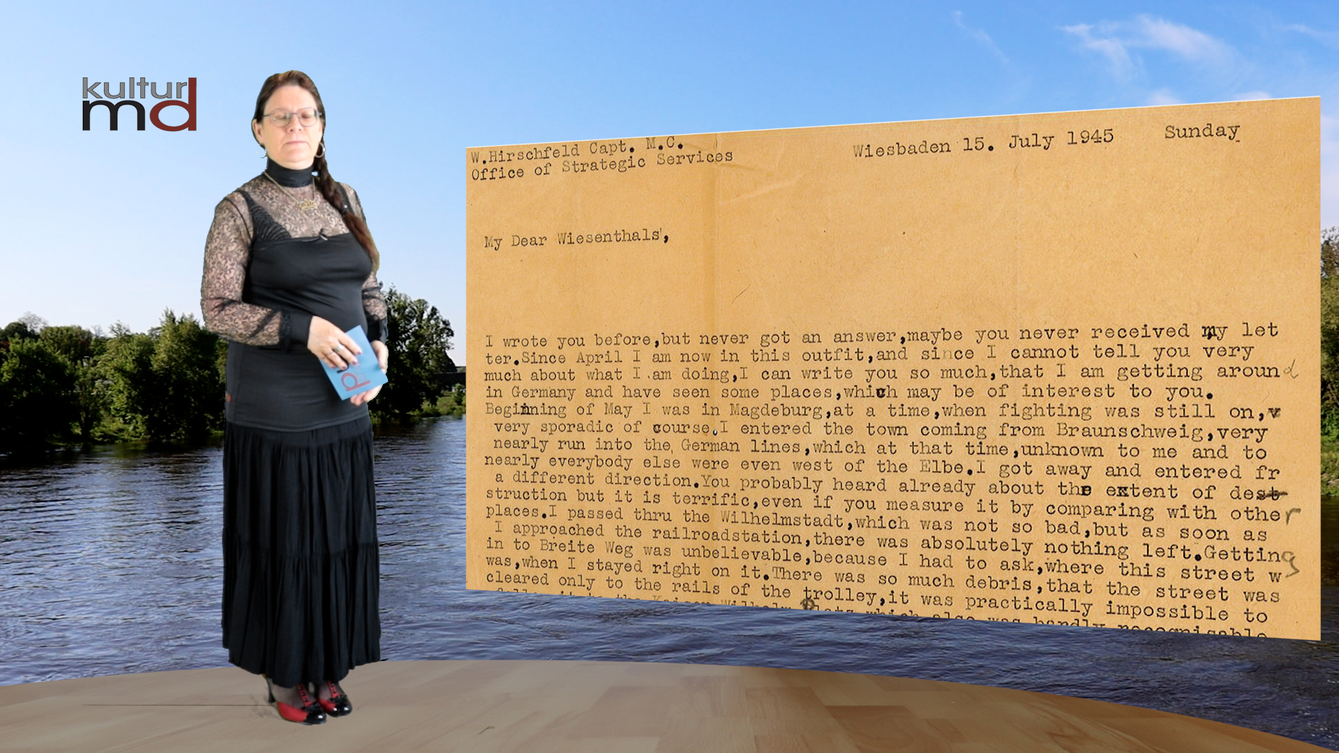 23.05.25: Stadtarchiv erhält Zeitdokument der letzten Kriegstage in Magdeburg