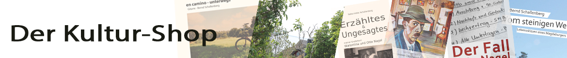 Der kulturmd-Shop, Bücher, CDs, Merchandise