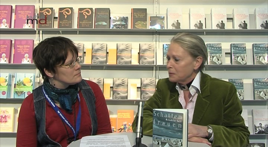 210312 Buchmesse Interview Reinhild Solf "Schattenfrauen"
