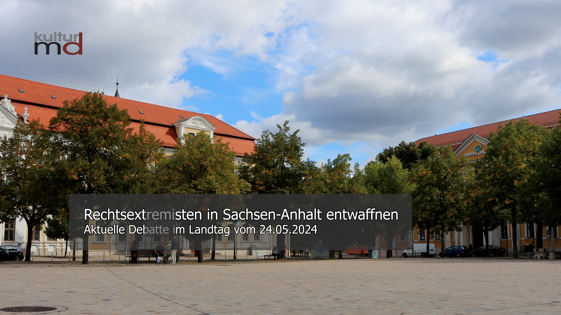 11.06.24: Rechtsextremisten in Sachsen-Anhalt entwaffnen - Aktuelle Debatte im Landtag vom 24.04.24