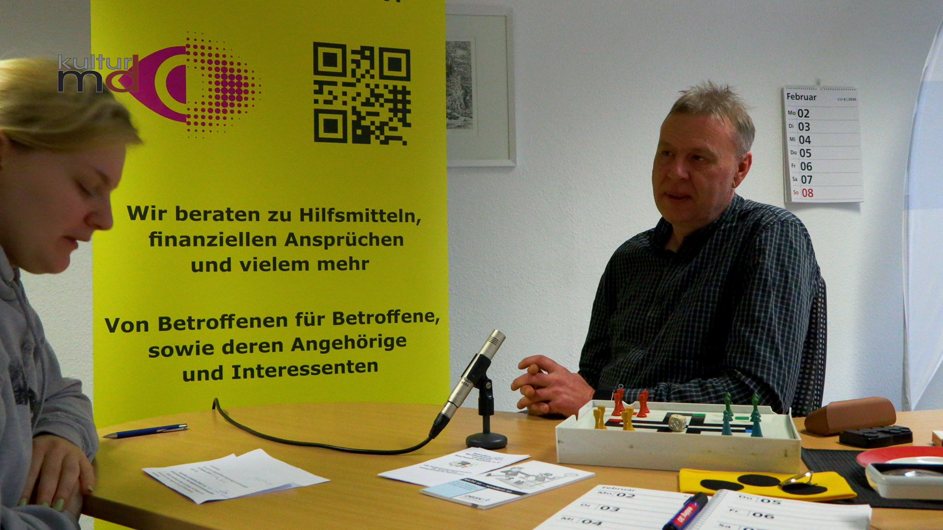 09.02.26: Zu Besuch bei Blickpunkt Auge, Beratung