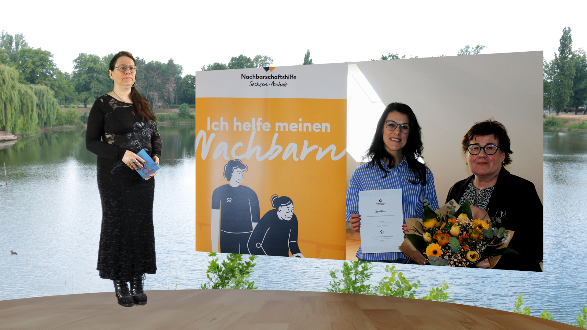 13.03.26: 4000ste Nachbarschaftshelferin in Sachsen Anhalt